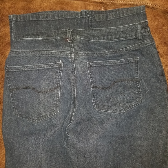 Women Talbots stretch dark denim jeans - Picture 1 of 4